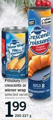Fortinos PILLSBURY CRESCENTS OR WIENER WRAP, 200-227 G offer