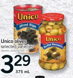Fortinos UNICO OLIVES, 375 mL offer