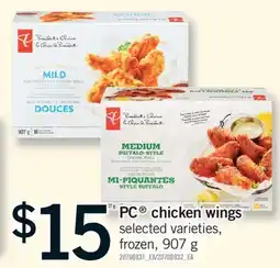 Fortinos PC CHICKEN WINGS, 907 G offer