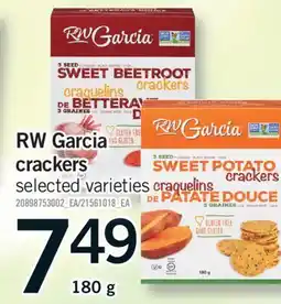Fortinos RW GARCIA CRACKERS, 180 G offer
