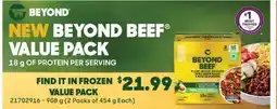Fortinos BEYOND BEEF VALUE VALUE PACK 18 g offer