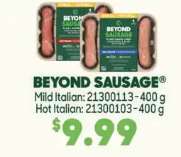 Fortinos BEYOND SAUSAGE , 400 G offer
