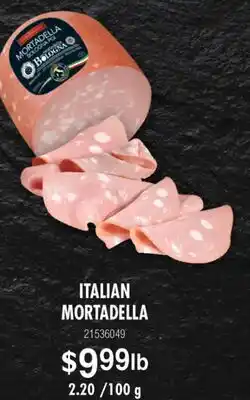 Fortinos ITALIAN MORTADELLA offer