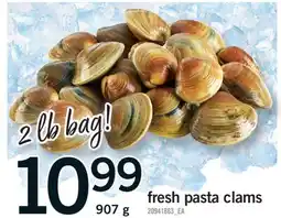 Fortinos FRESH PASTA CLAMS, 907 G offer