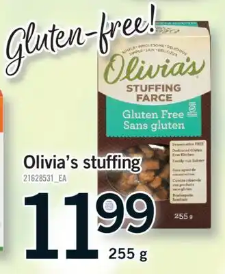 Fortinos OLIVIA'S STUFFING, 255 G offer