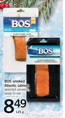 Fortinos BOS SMOKED ATLANTIC SALMON, 125 G offer