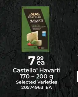 Fortinos CASTELLO HAVARTI, 170 - 200 g offer