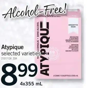 Fortinos ATYPIQUE, 4X355 ML offer