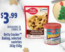 Fortinos BETTY CROCKER BAKING, 263G - 550G offer