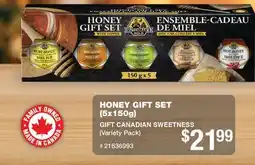 Fortinos HONEY GIFT SET, (5x150g) offer