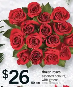 Fortinos DOZEN ROSES, 50 CM offer