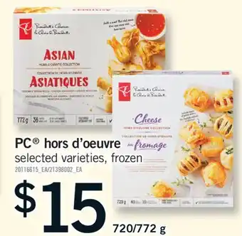 Fortinos PC HORS D'OEUVRE, 720/772 G offer