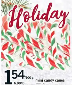 Fortinos MINI CANDY CANES offer