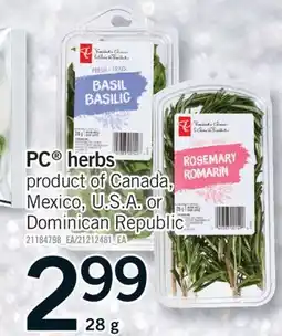Fortinos PC HERBS, 28 G offer