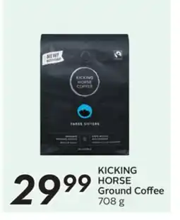 Sobeys KICKING HORSE Ground Coffee offer