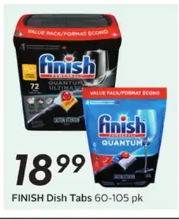 Sobeys FINISH Dish Tabs offer