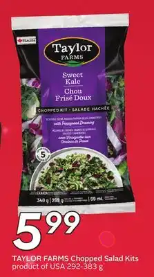 Sobeys TAYLOR FARMS Chopped Salad Kits offer