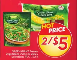 Sobeys GREEN GIANT Frozen Vegetables offer