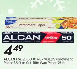 Sobeys ALCAN Foil offer