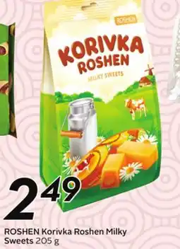 Sobeys ROSHEN Korivka Roshen Milky Sweets offer