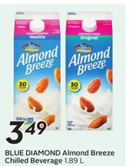 Sobeys BLUE DIAMOND Almond Breeze Chilled Beverage offer