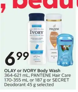 Sobeys OLAY or IVORY Body Wash offer