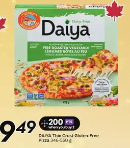 Sobeys DAIYA Thin Crust Gluten-Free Pizza offer