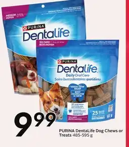 Sobeys PURINA DentaLife Dog Chews or 99 Treats offer