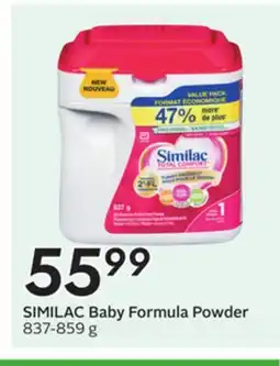 Sobeys SIMILAC Baby Formula Powder offer