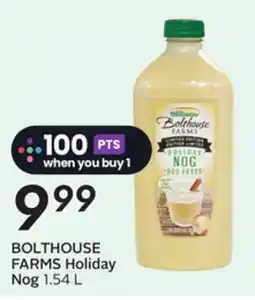 Sobeys BOLTHOUSE FARMS Holiday Nog offer