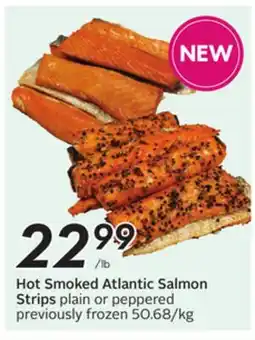 Sobeys Hot Smoked Atlantic Salmon Strips offer