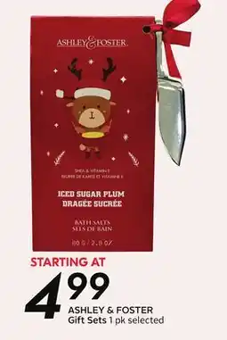 Sobeys ASHLEY & FOSTER Gift Sets offer