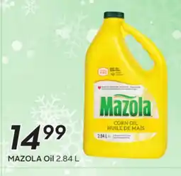 Sobeys MAZOLA Oil offer
