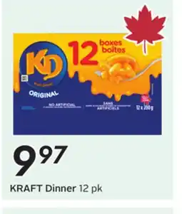Sobeys KRAFT Dinner offer