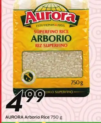 Sobeys AURORA Arborio Rice offer