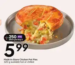 Sobeys In Store Chicken Pot Pies offer