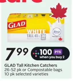 Sobeys GLAD Tall Kitchen Catchers offer