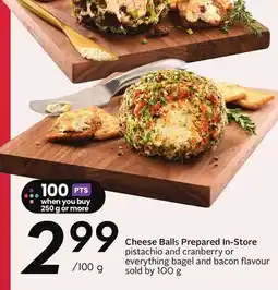 Sobeys Cheese Ball In pistachio offer