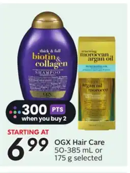 Sobeys OGX Hair Care offer