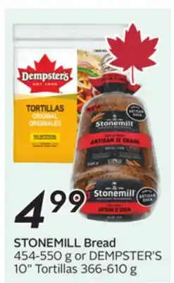 Sobeys STONEMILL Bread offer