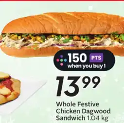 Sobeys Whole Festive Chicken Dagwood Sandwich offer