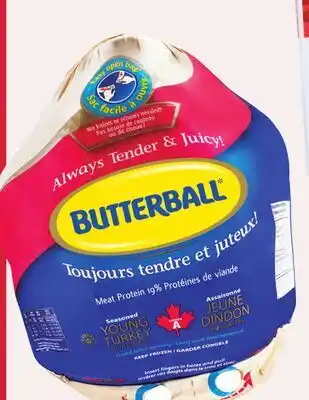 Sobeys BUTTERBALL Frozen Grade A Turkeys offer