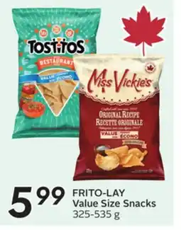 Sobeys FRITO-LAY Value Size Snacks offer