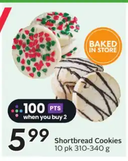 Sobeys Shortbread Cookies offer