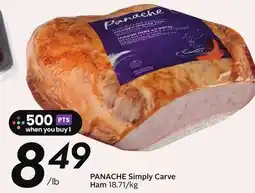 Sobeys PANACHE Simply Carve Ham offer