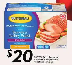 Sobeys BUTTERBALL Seasoned Boneless Turkey Breast Roast offer