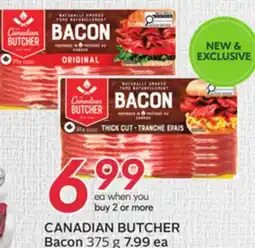 Sobeys CANADIAN BUTCHER Bacon offer
