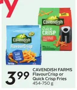 Sobeys CAVENDISH FARMS FlavourCrisp or Quick Crisp Fries offer
