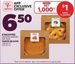 Independent Grocer 8 INCH PIES, 635-750 G offer