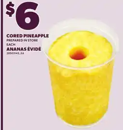 Independent Grocer CORED PINEAPPLE, EACH offer